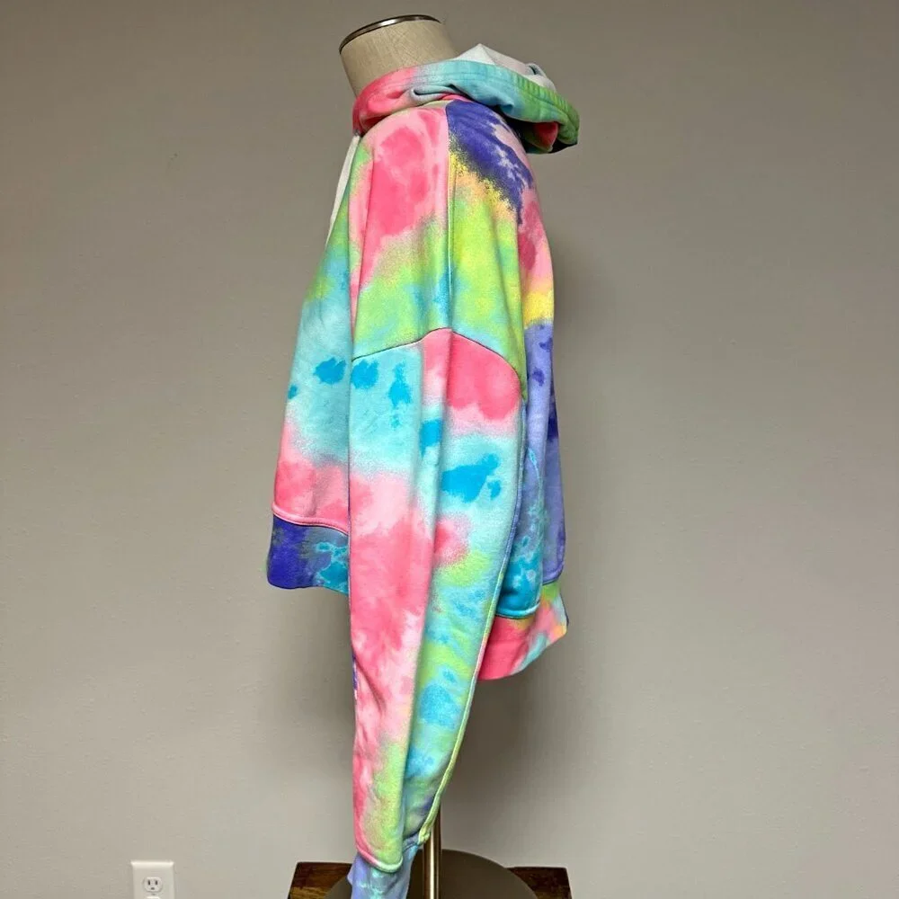Nike Get Fit French Terry Tie-Dye Training Hoodie